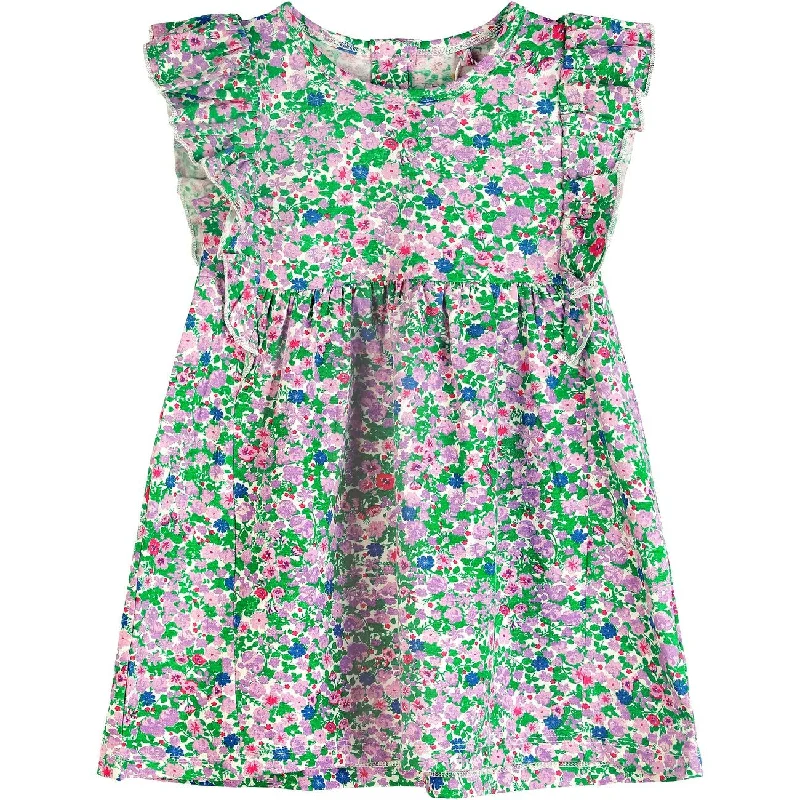 Sheer DressTHE NEW Siblings Multi Flower AOP Janille Dress