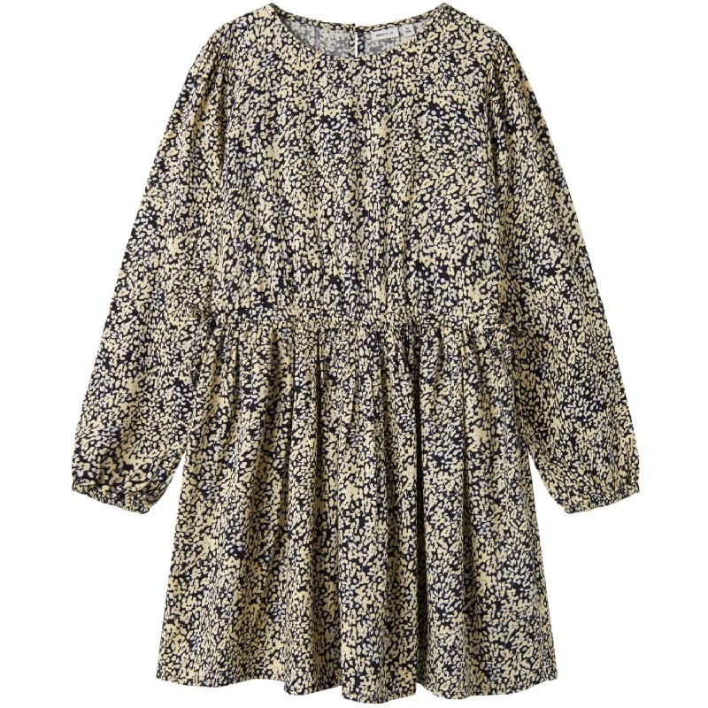 Hiking DressName It Pastel Yellow Tirulle Bow Dress