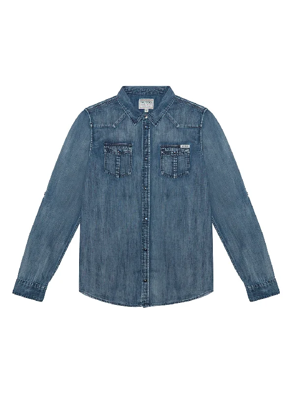 Spark Denim Shirt (7-16)Cashmere Shirts